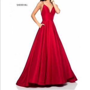 Sherri Hill 51822 Red Gown Size 6